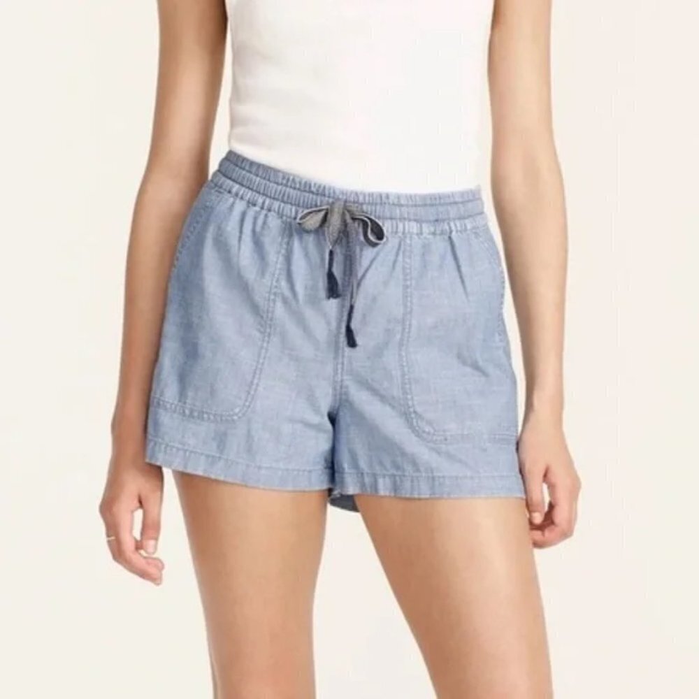 J. Crew Seaside Short in Chambray